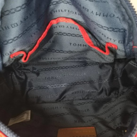Y2k Canvas TOMMY HILFIGER Small Red Backpack - Picture 5 of 8